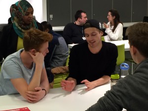 Knowledge Café for students at Westminster Business School, London, October 2015